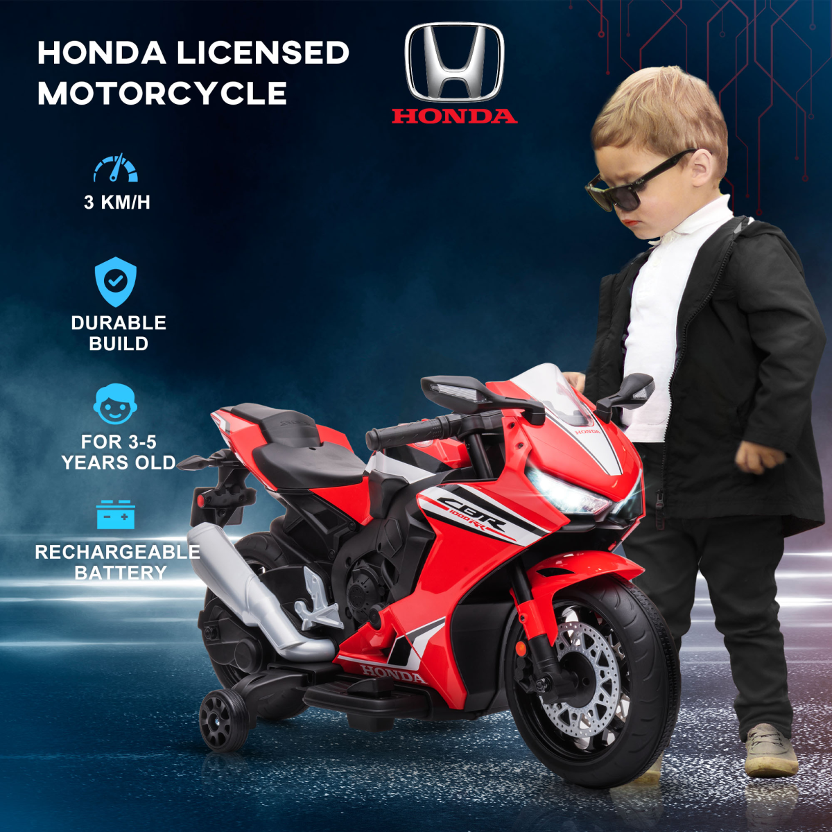 cortex-london-windsor-honda-licensed-kids-electric-motorbike-red