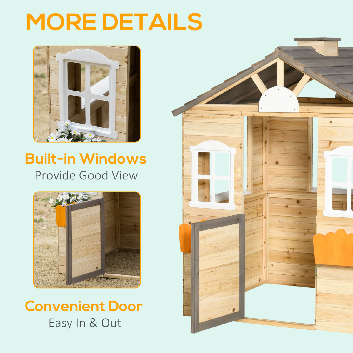 cortex-london-windsor-wooden-kids-playhouse-door-windows-bench-ages-3-7-years