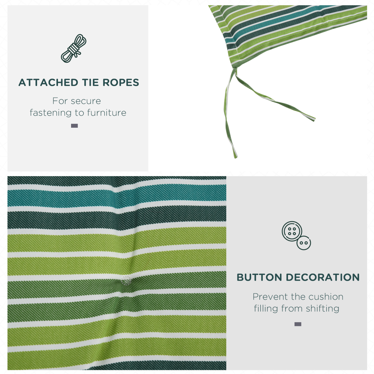 cortex-london-york-green-striped-patio-bench-swing-chair-cushion-mat-set-of-two