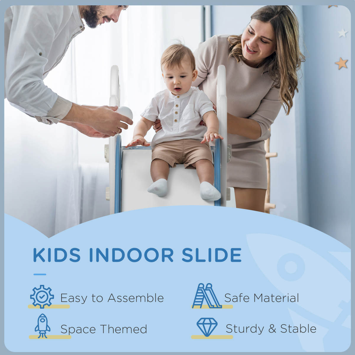 cortex-london-windsor-space-theme-toddler-slide-blue
