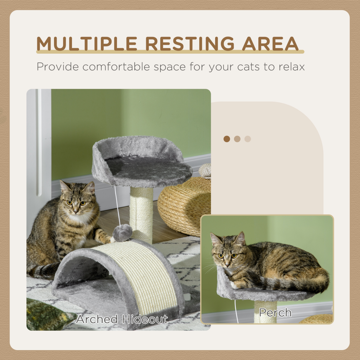 cortex-london-windsor-kitten-cat-tree-scratching-centre-beige-grey-sisal-toy-ball