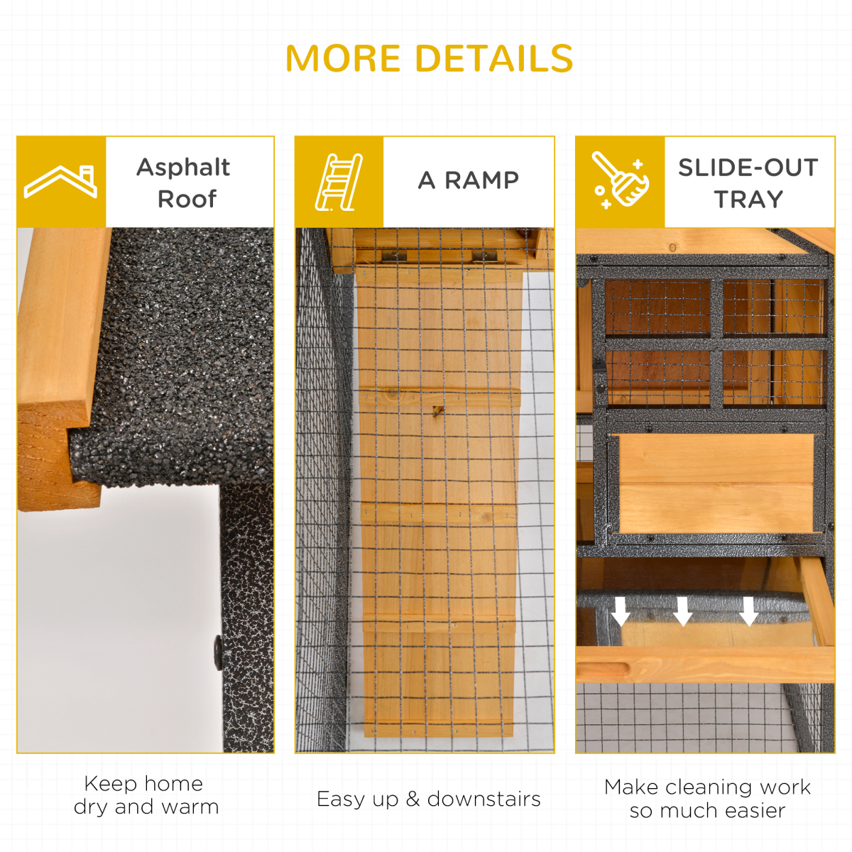 cortex-london-windsor-rabbit-hutch-outdoor-fir-wood-metal-light-yellow-black