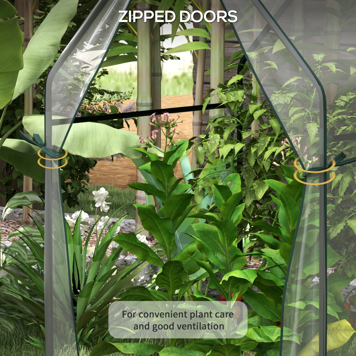 cortex-london-windsor-tomato-greenhouse-clear-steel-plastic-uv-resistant-cover-two-zipped-doors
