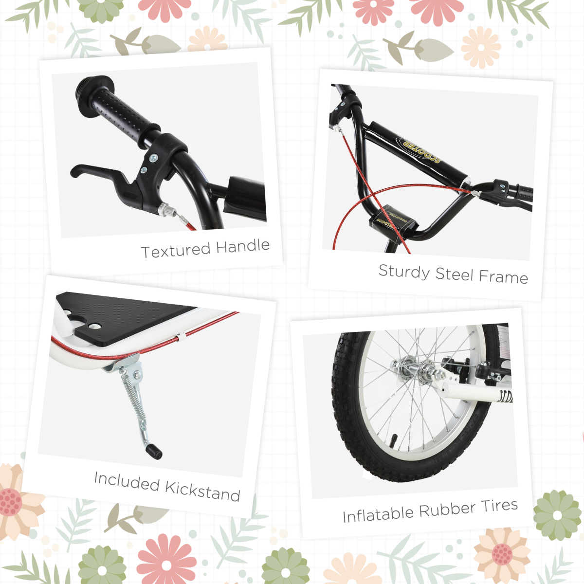 cortex-london-windsor-kids-adjustable-kick-scooter-inflatable-wheels
