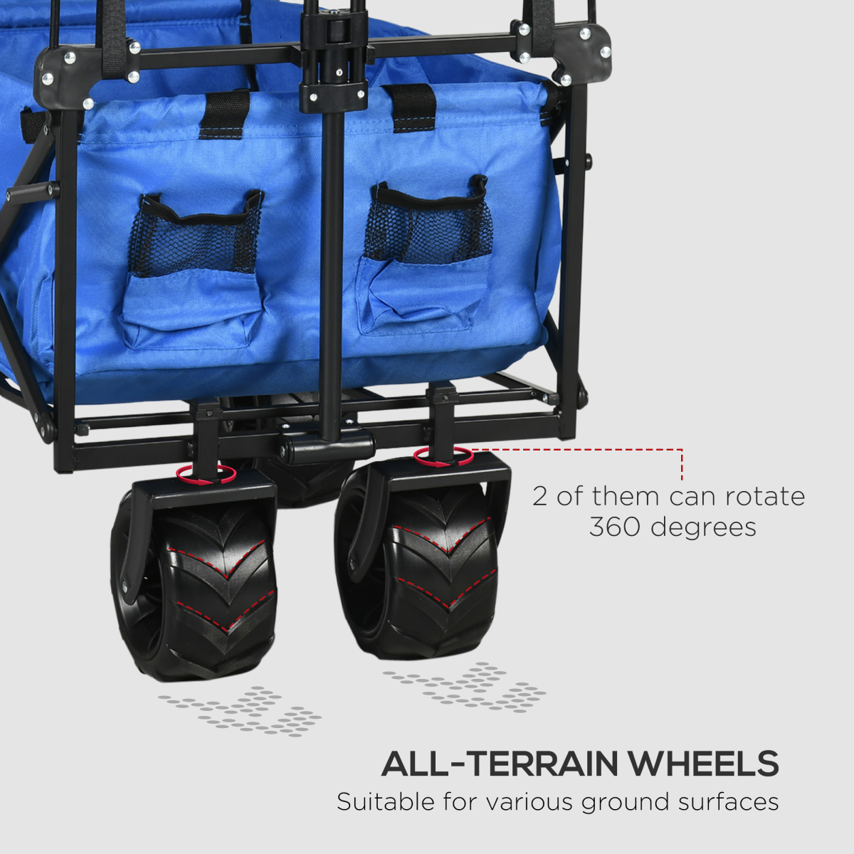 cortex-london-windsor-blue-folding-trolley-cart-with-canopy-four-wheels
