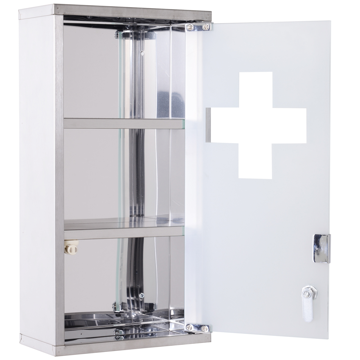 cortex-london-windsor-wall-mounted-medicine-cabinet-silver-stainless-steel