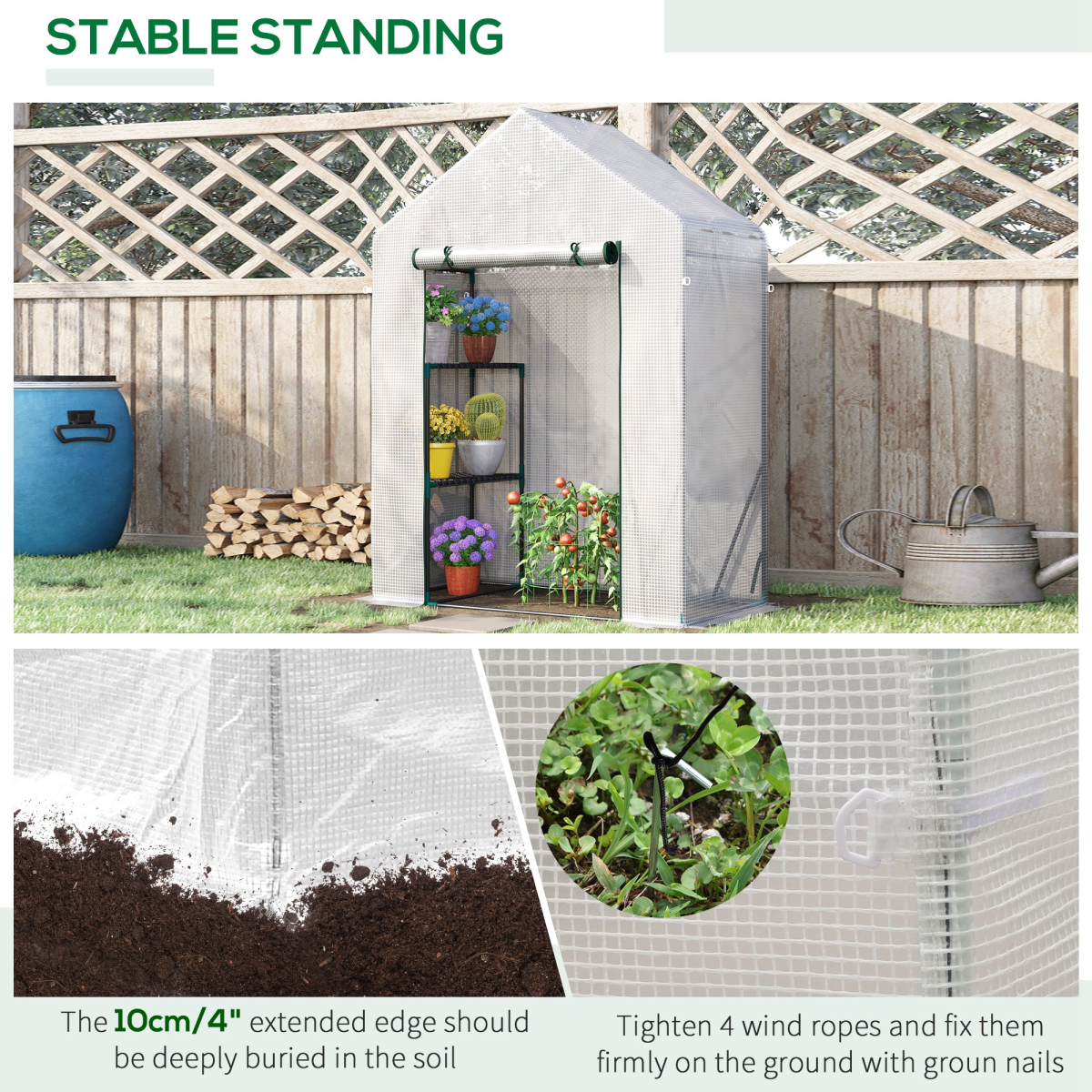 cortex-london-kew-portable-outdoor-greenhouse-with-two-wire-shelves