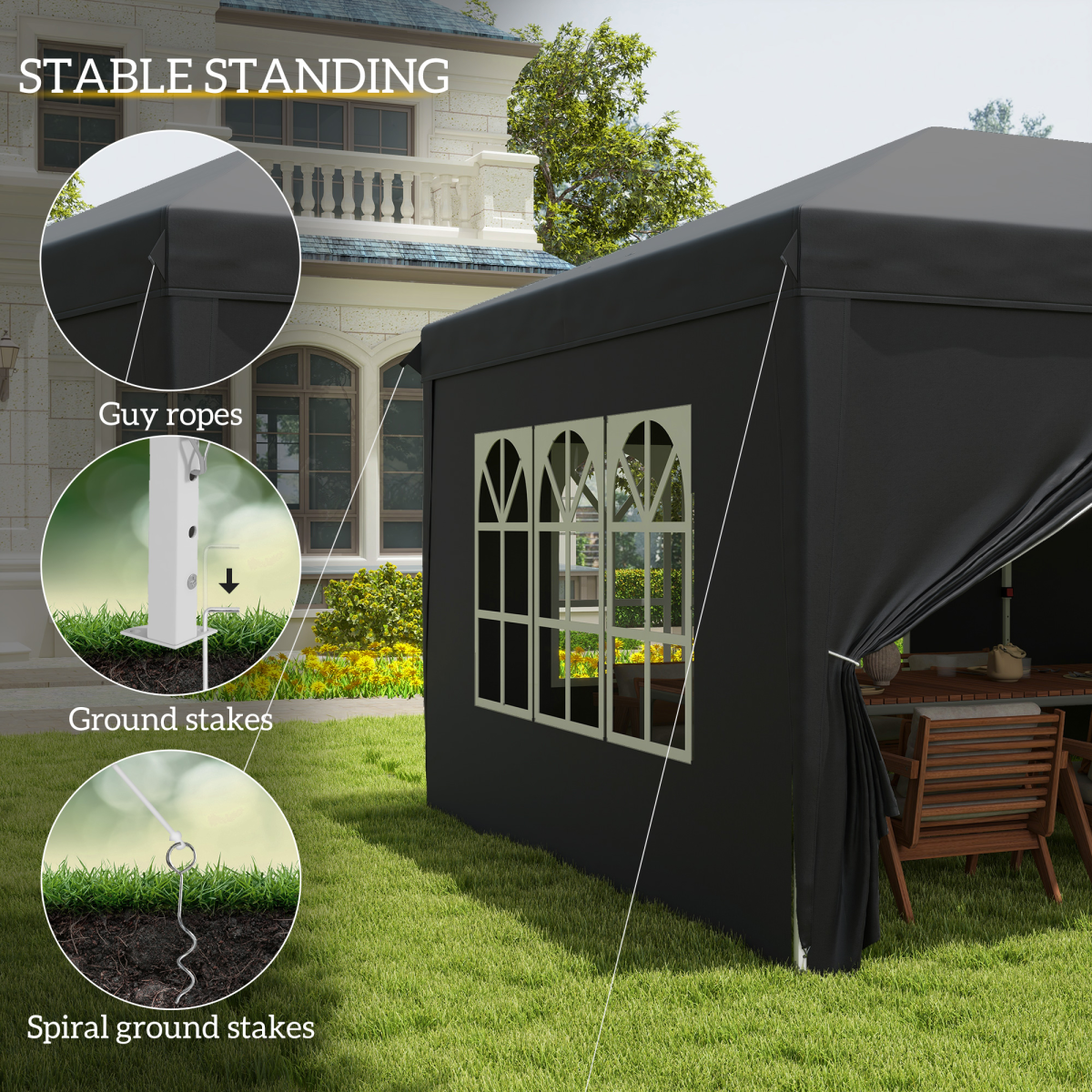 cortex-london-windsor-3-x-6m-adjustable-pop-up-gazebo-black-sidewalls