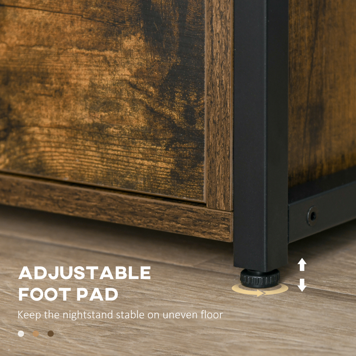cortex-london-york-bedside-storage-cabinet-rustic-brown-two-drawers-shelf