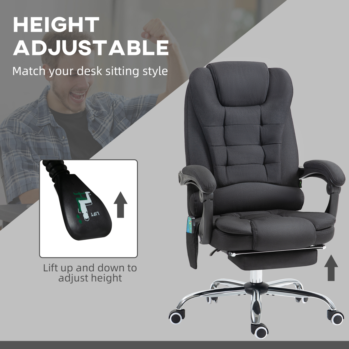 cortex-london-windsor-heated-massage-office-chair-black