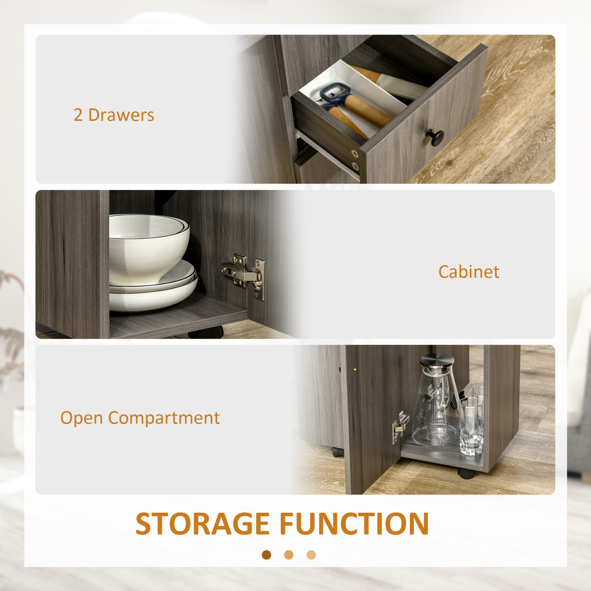 cortex-london-homcom-folding-dining-table-drop-leaf-storage-drawers-grey