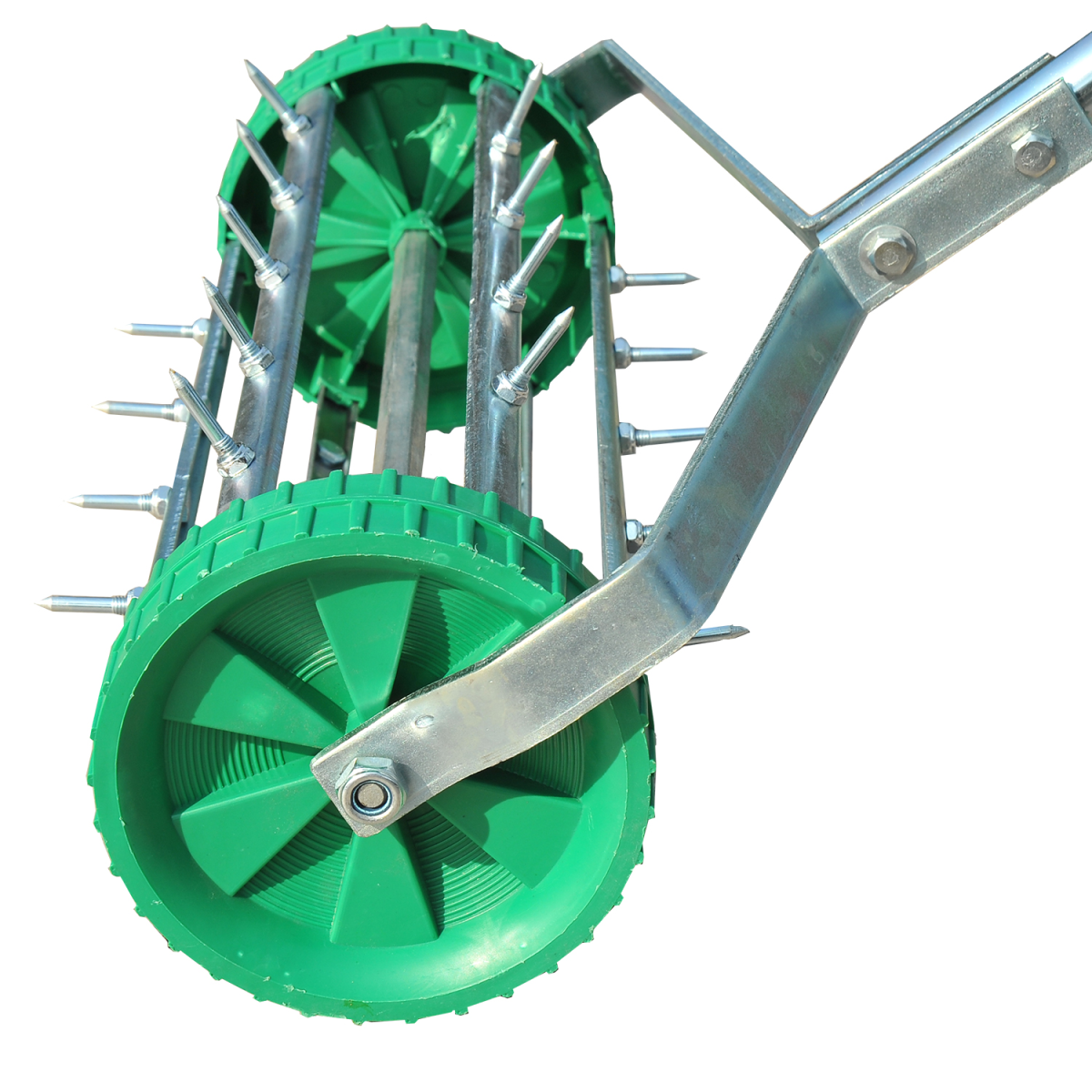 cortex-london-windsor-lawn-aerator-roller-galvanized-metal-pp-plastic