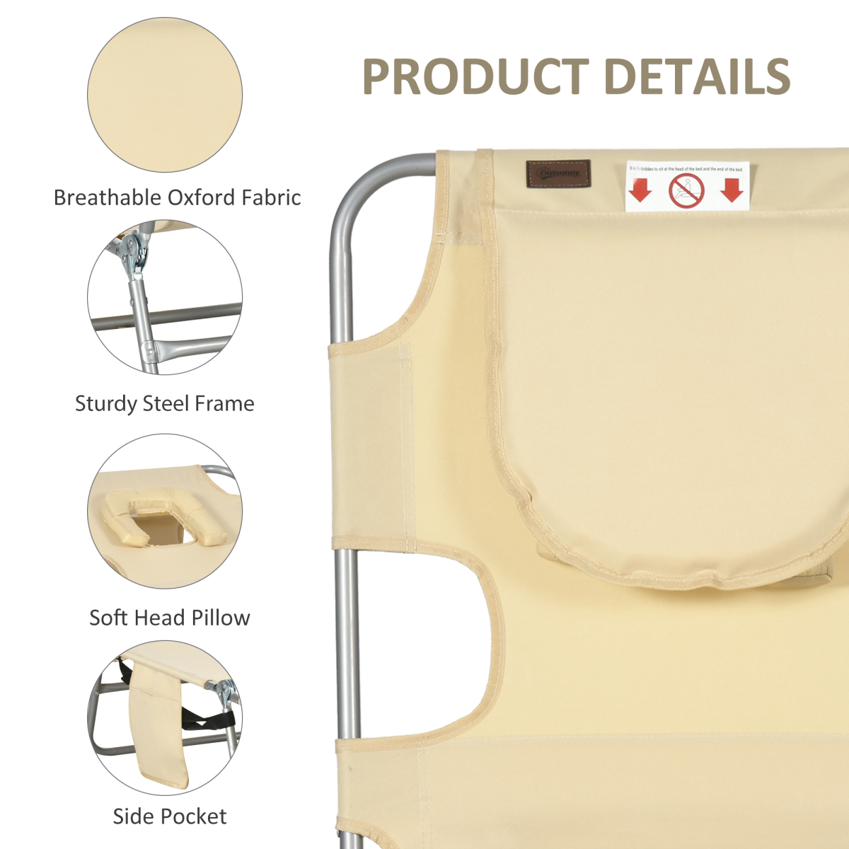 cortex-london-windsor-beige-foldable-garden-sun-lounger