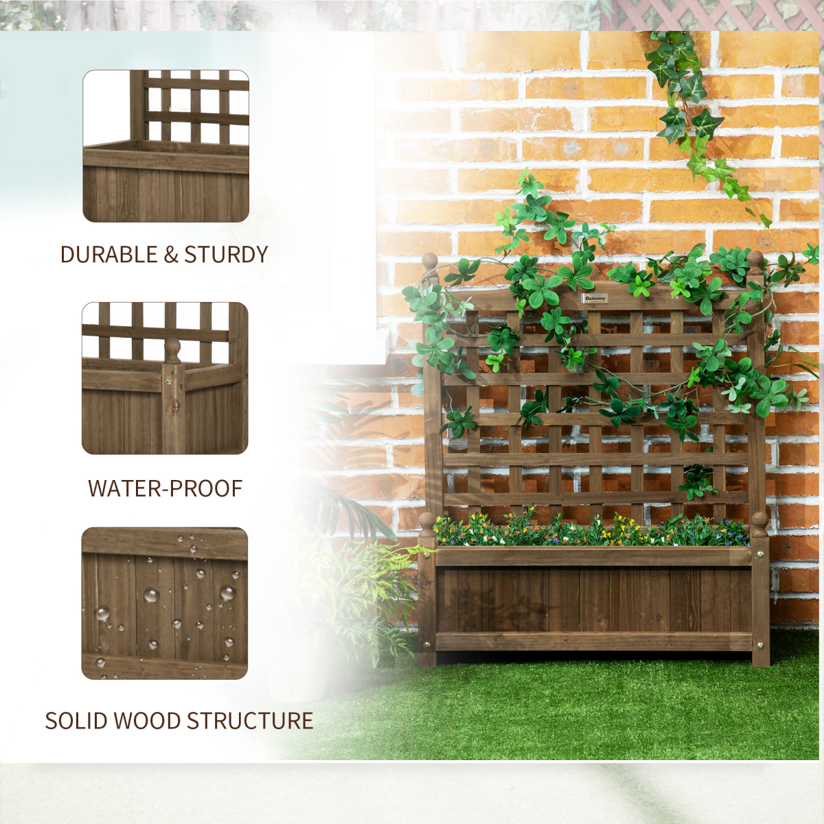 cortex-london-kensington-garden-planter-trellis-brown