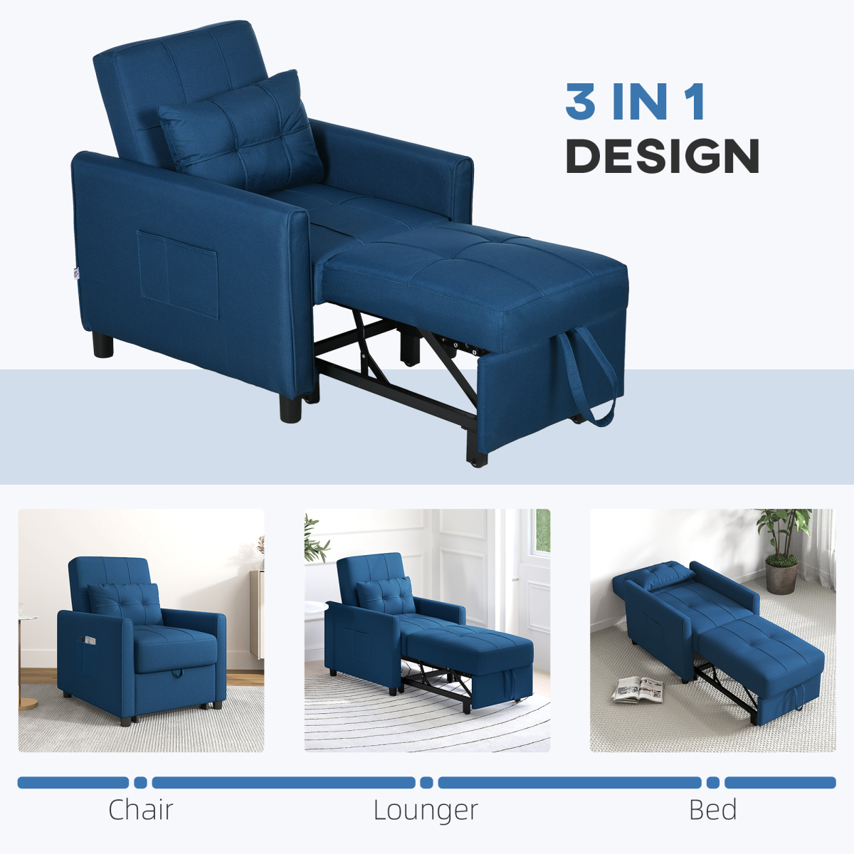 cortex-london-windsor-blue-pull-out-chair-bed-with-pillow-and-side-pockets