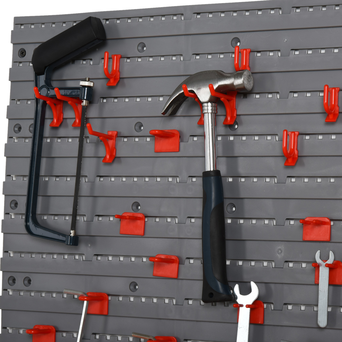 cortex-london-windsor-wall-mounted-garage-tool-organiser-grey-red-pp-54-holes