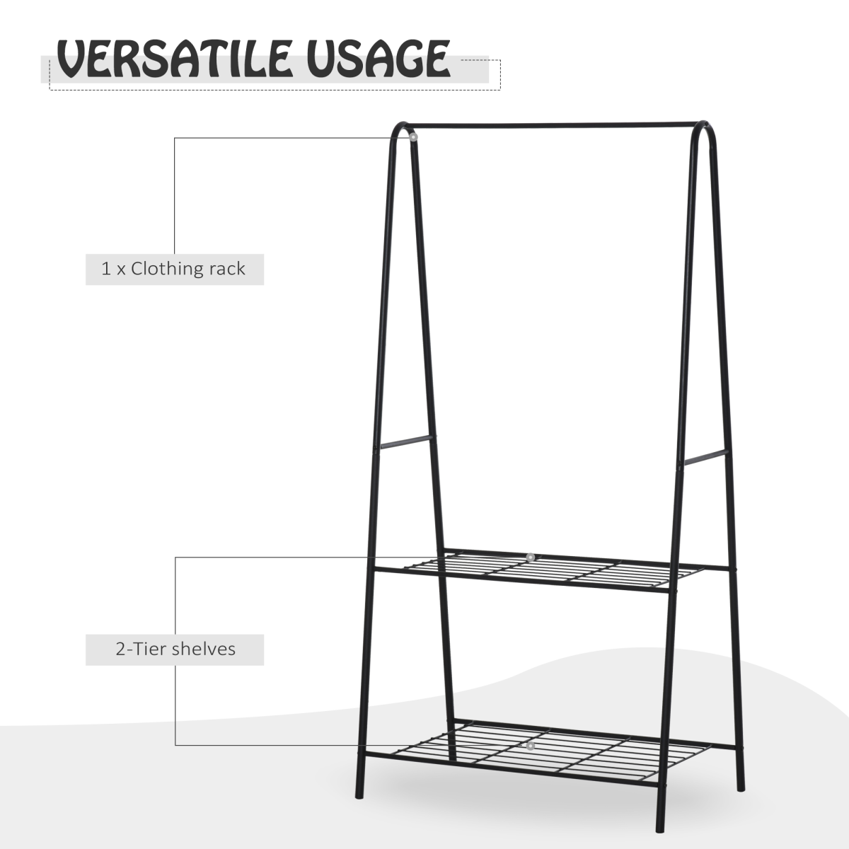 cortex-london-york-a-shaped-black-steel-clothes-rack-two-tier
