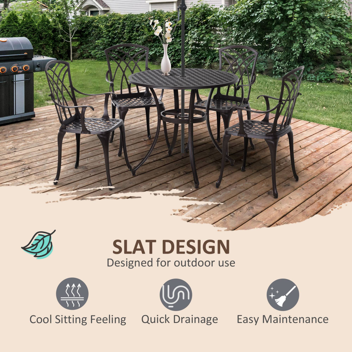 cortex-london-windsor-cast-aluminium-four-seater-garden-dining-set-brown