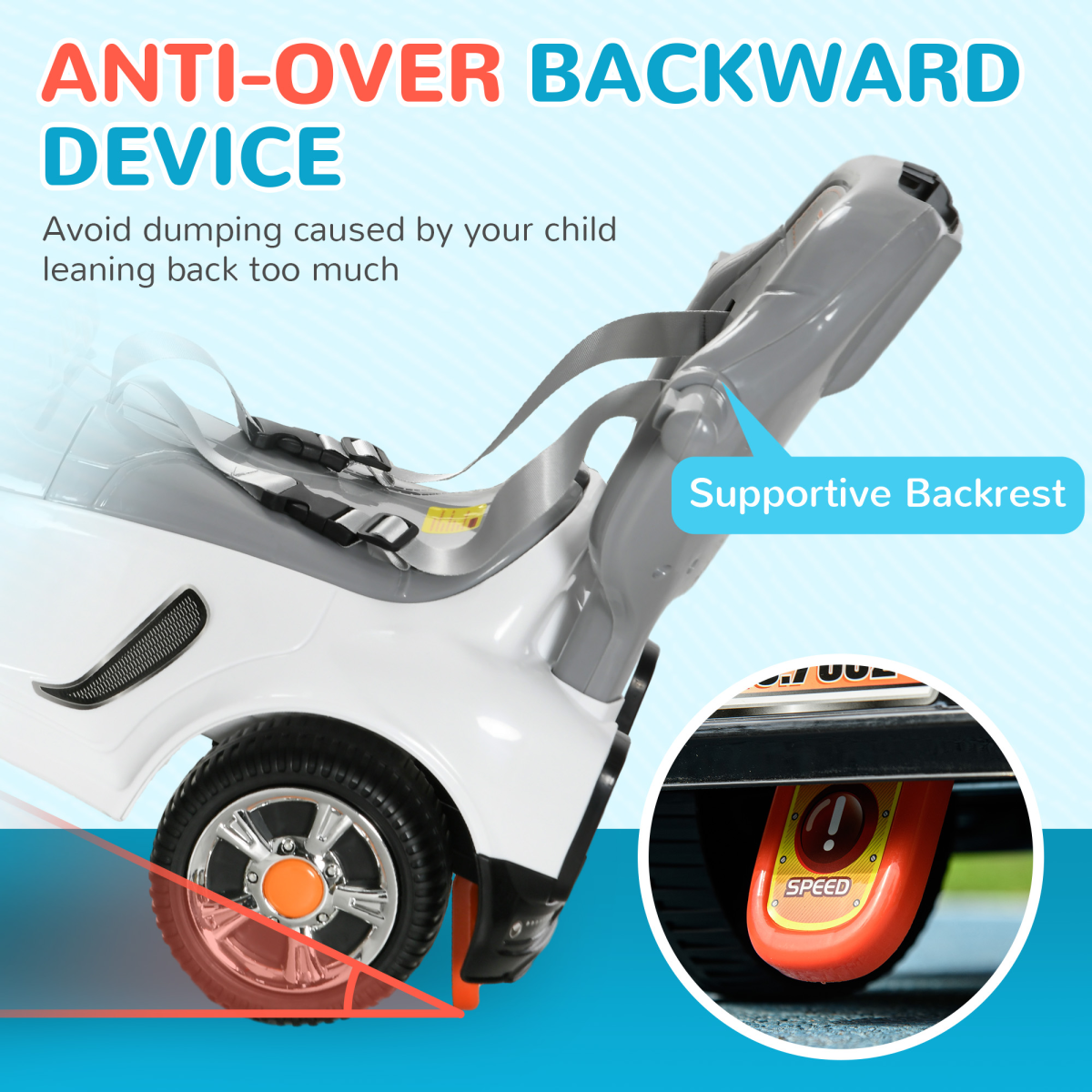 cortex-london-windsor-robot-3-in-1-ride-on-push-car-white