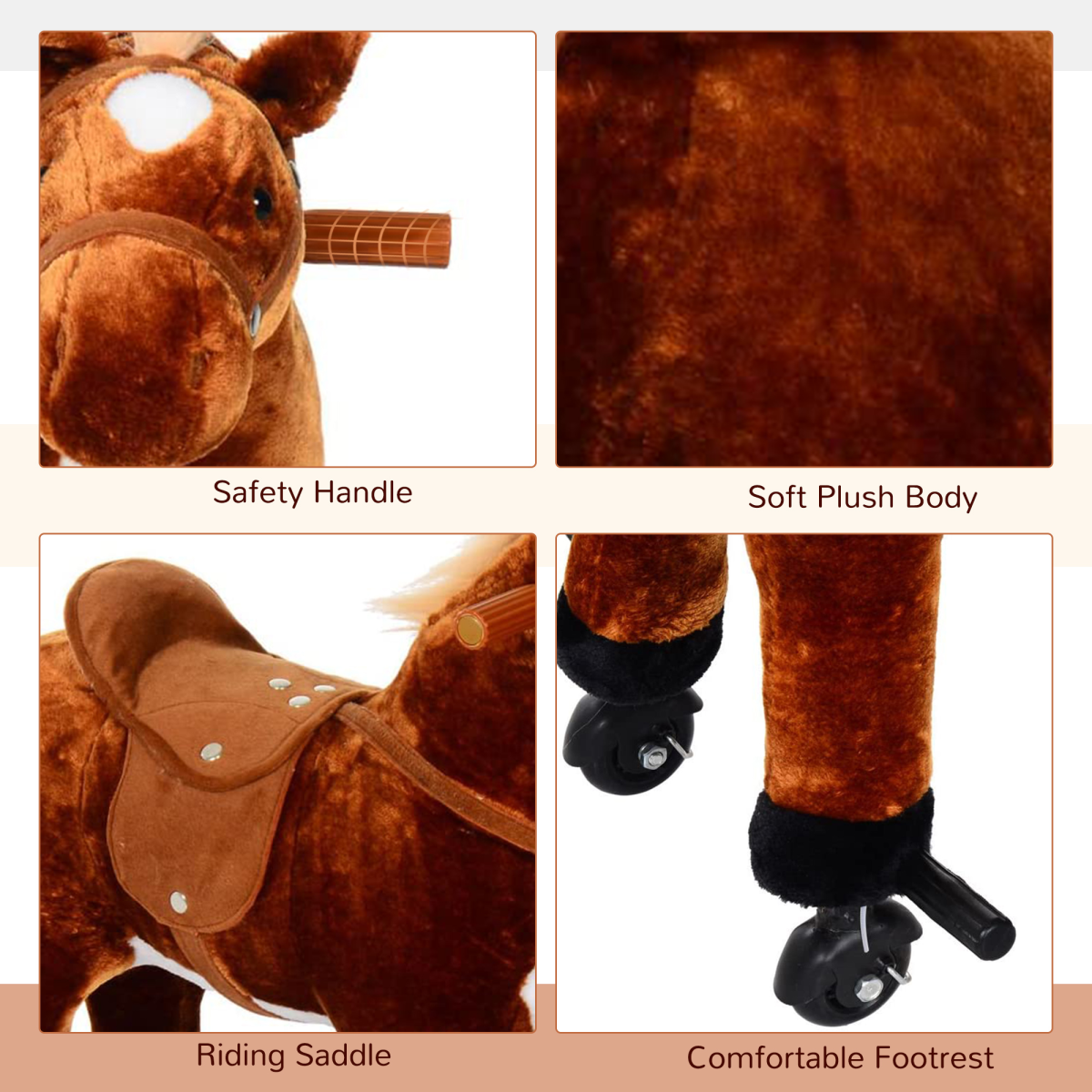 cortex-london-windsor-walking-plush-ride-on-pony-wheels-sound