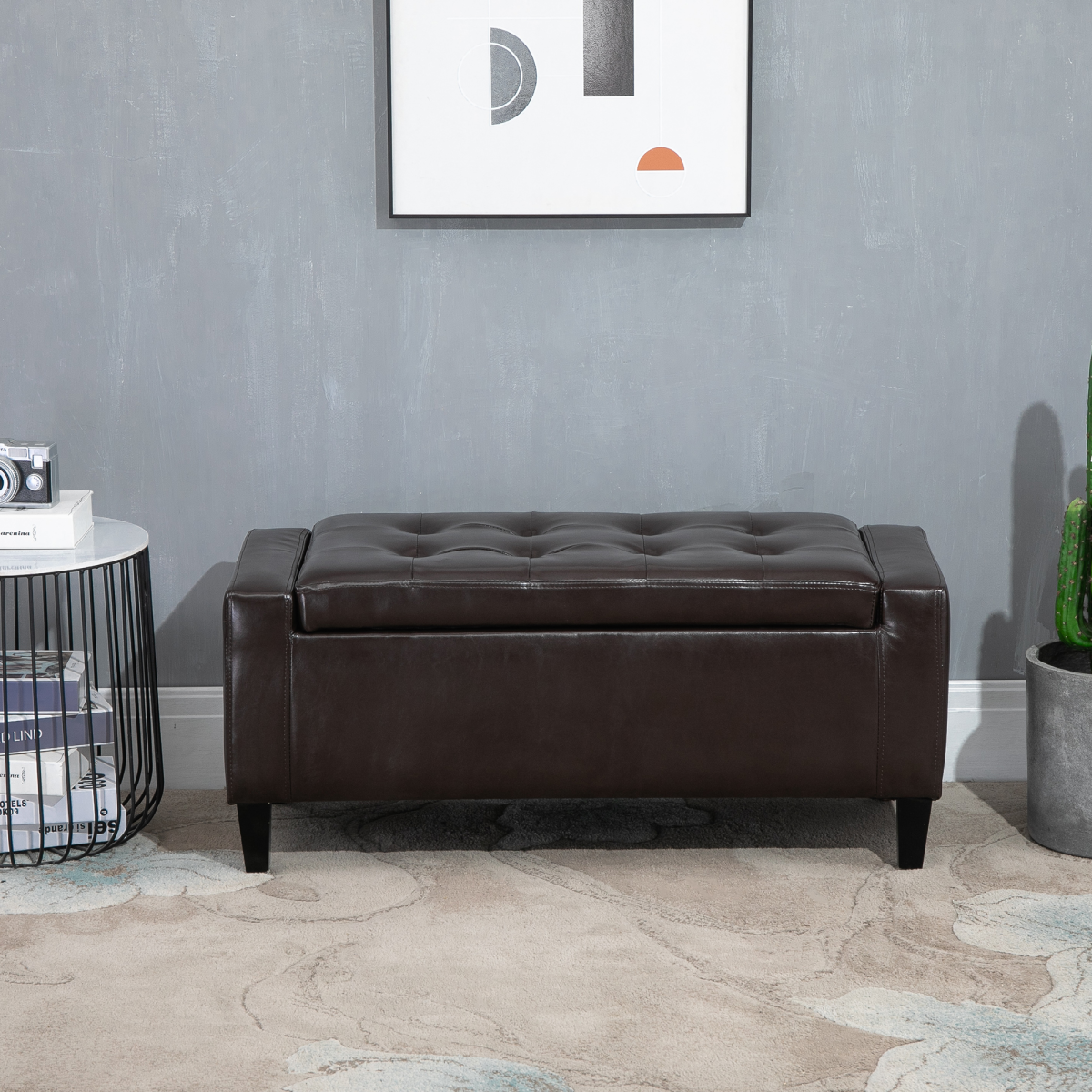 cortex-london-windsor-faux-leather-storage-ottoman-bench
