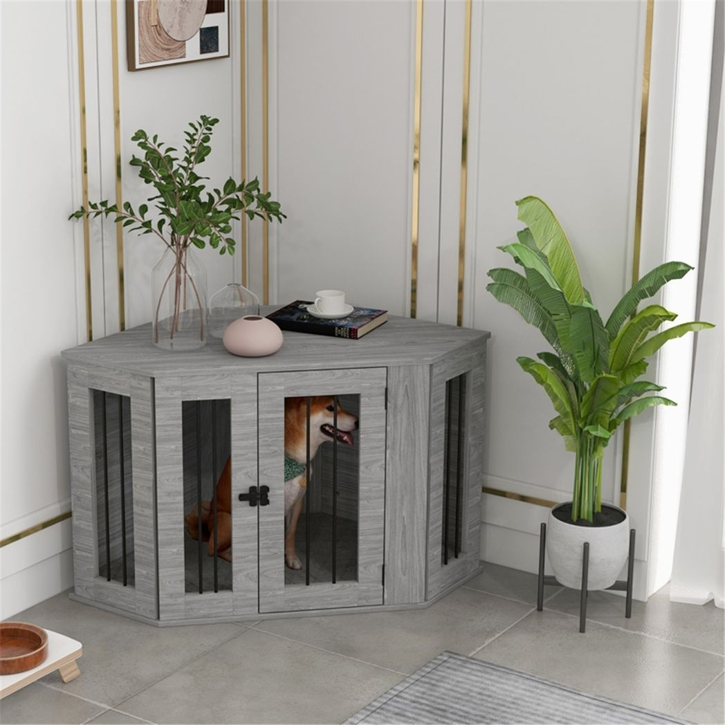 cortex-london-windsor-grey-dog-crate-side-table