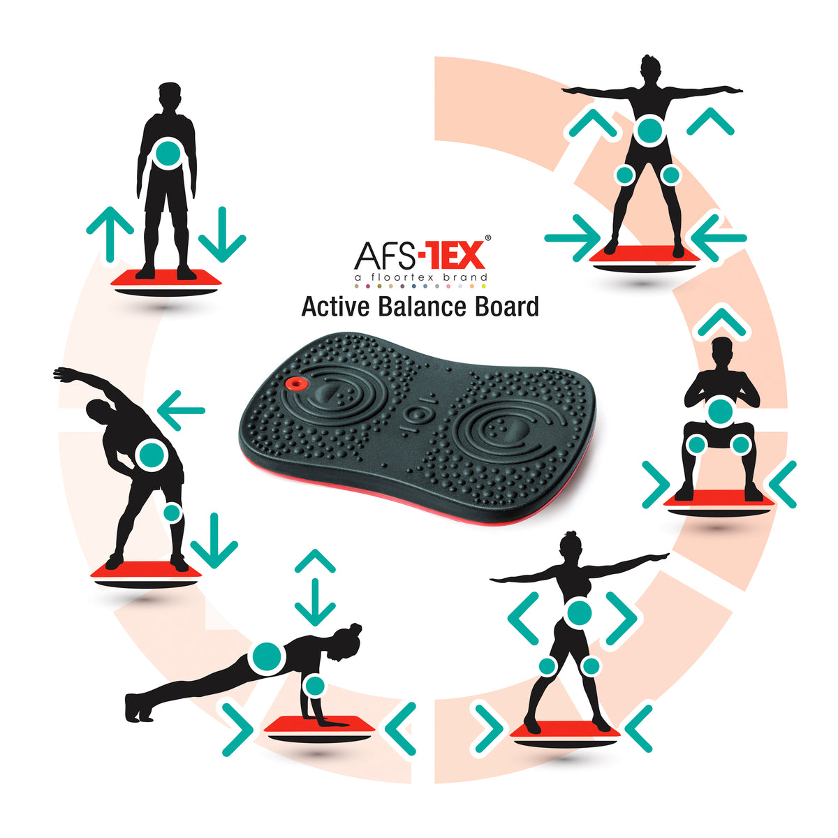 cortex-london-kensington-antimicrobial-active-balance-board-black-35-x-50cm