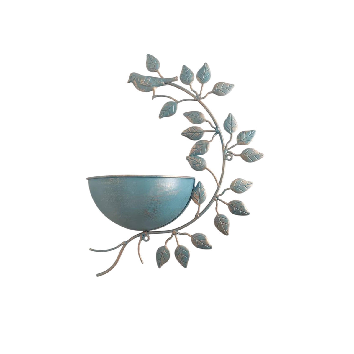 cortex-london-york-blue-metal-garden-planter-42cm