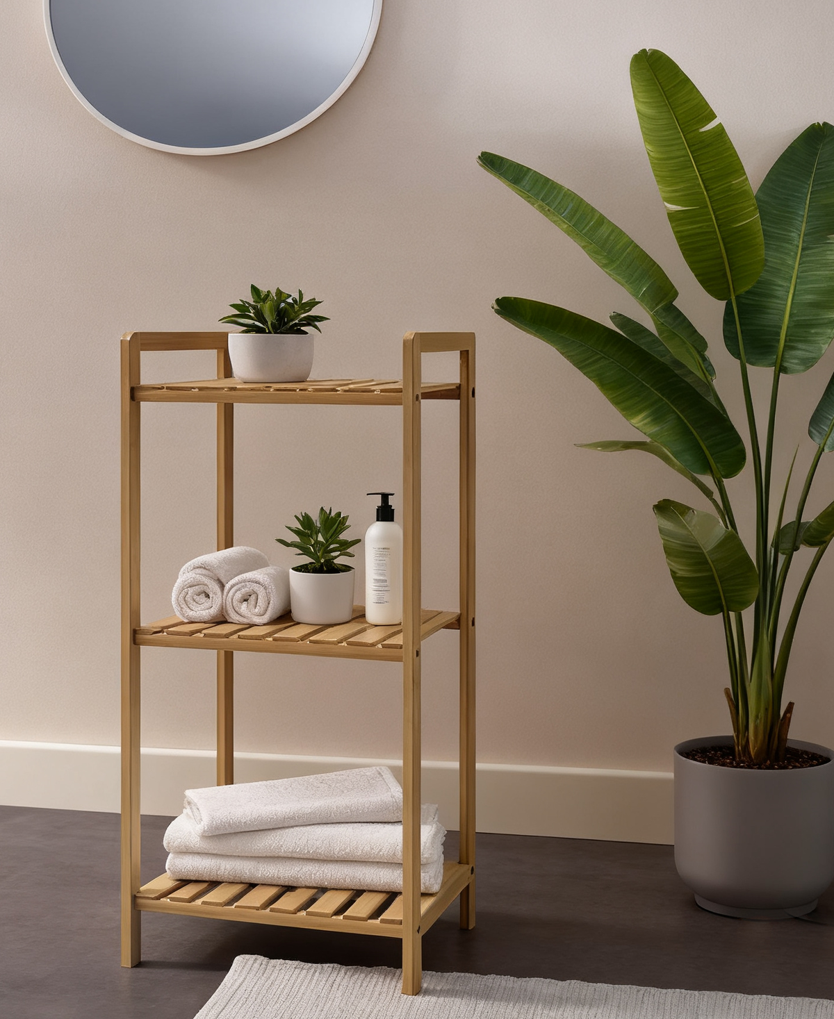 3 Tier Bamboo Storage Shelf