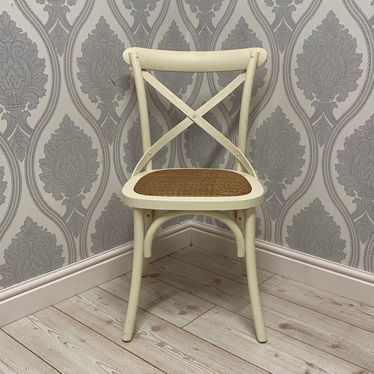 cortex-london-windsor-cream-oak-rattan-cross-back-dining-chair
