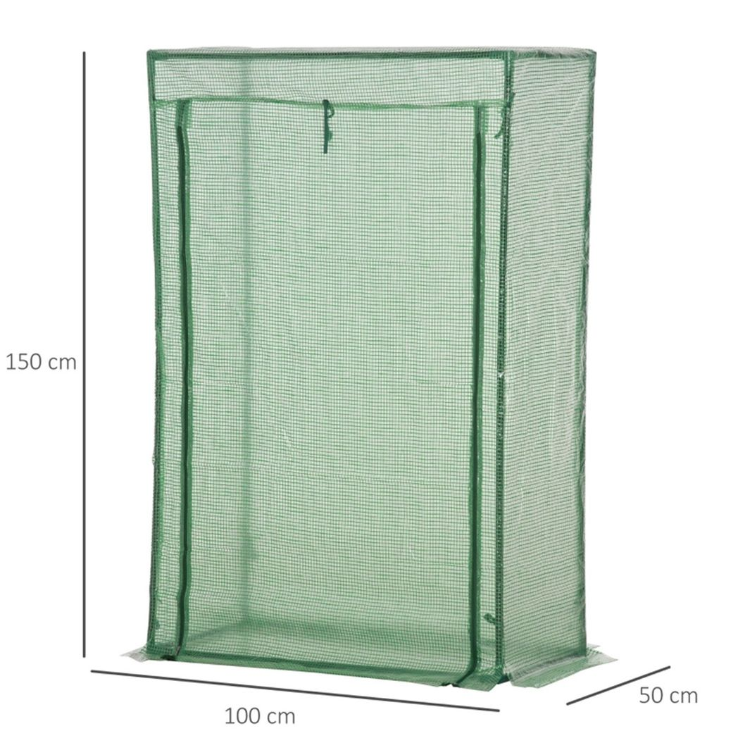 cortex-london-kew-mini-walk-in-greenhouse-green-steel-pe-cover