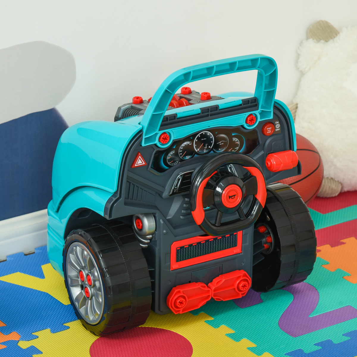 cortex-london-york-junior-truck-engine-toy-set-teal-green-ages-3-5-years