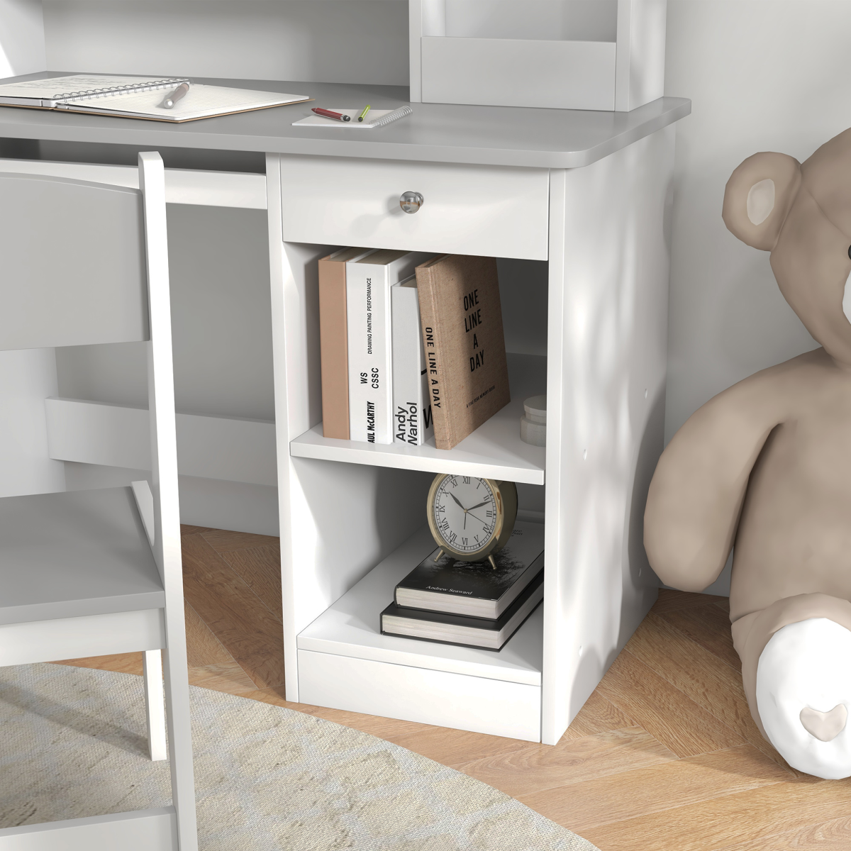 cortex-london-york-kids-desk-and-chair-set-with-storage-grey