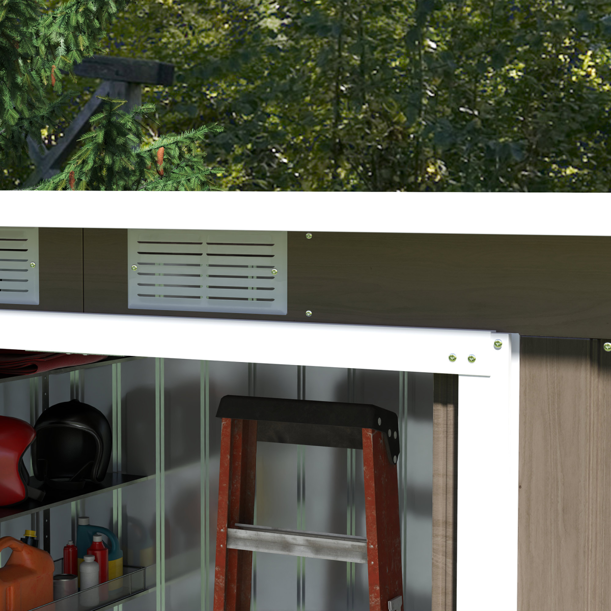 cortex-london-windsor-9-x-4ft-metal-garden-storage-shed-light-grey-wood-grain