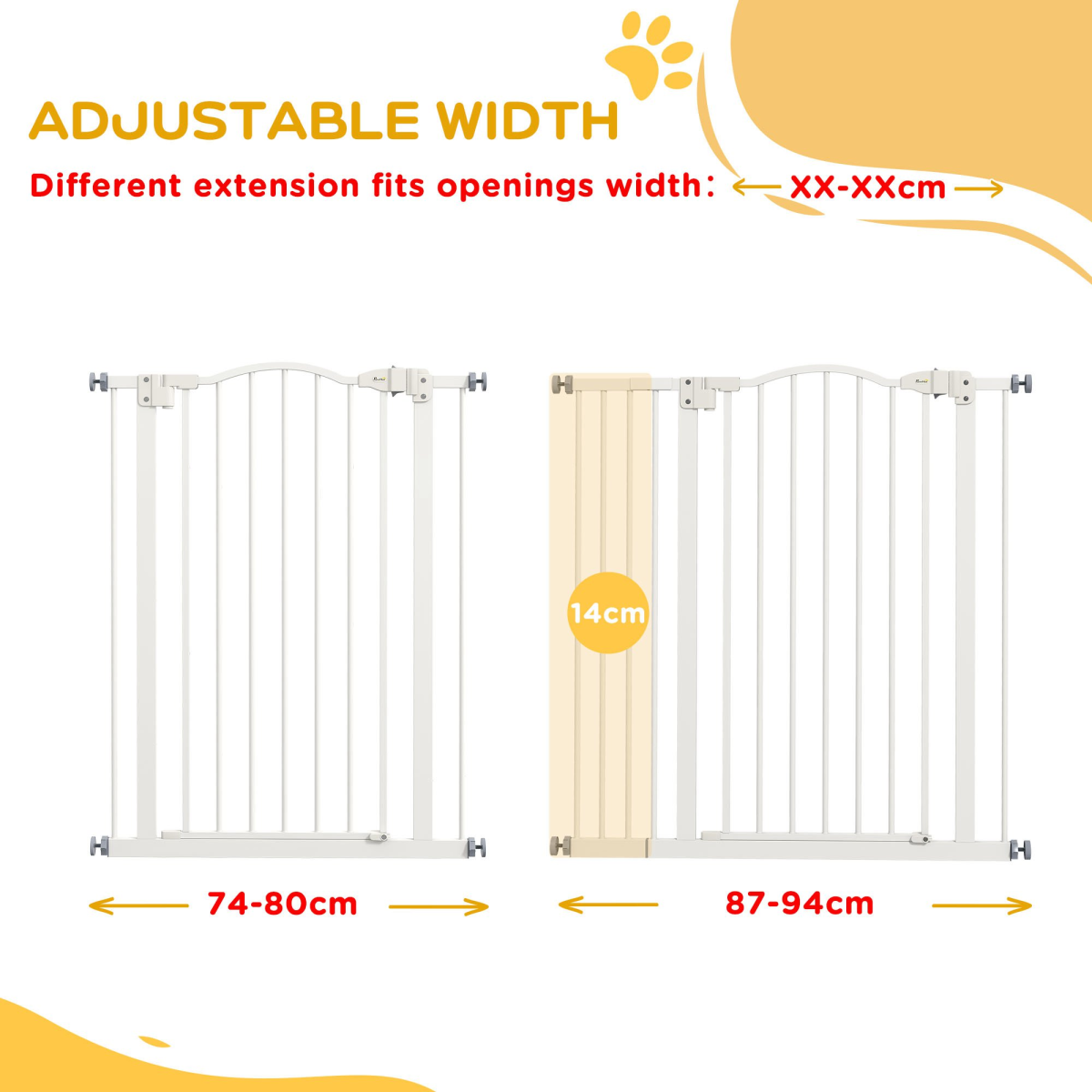 cortex-london-windsor-auto-close-adjustable-metal-pet-safety-gate-white
