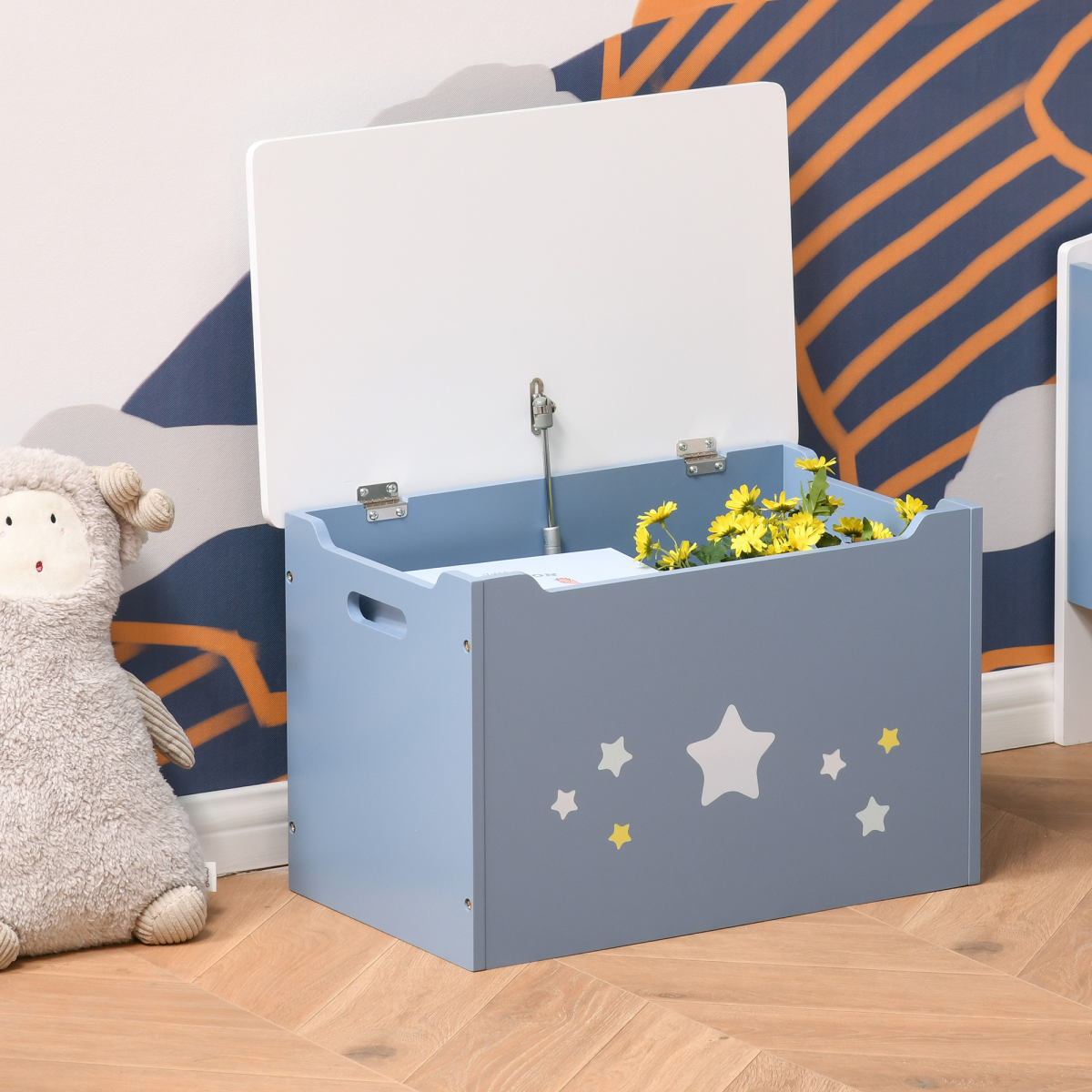 cortex-london-windsor-kids-wooden-toy-storage-chest-blue