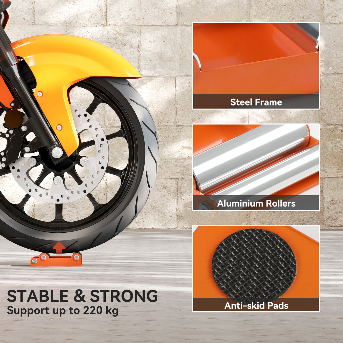 cortex-london-york-wheel-roller-stand-orange-steel-aluminium
