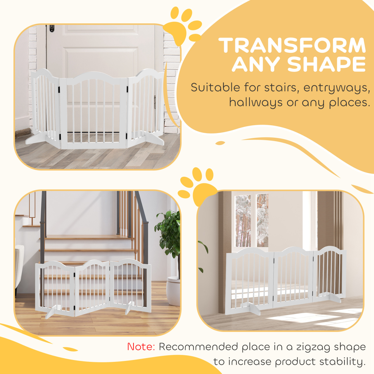 cortex-london-windsor-three-panel-freestanding-dog-gate-solid-wood-black-finish-support-feet