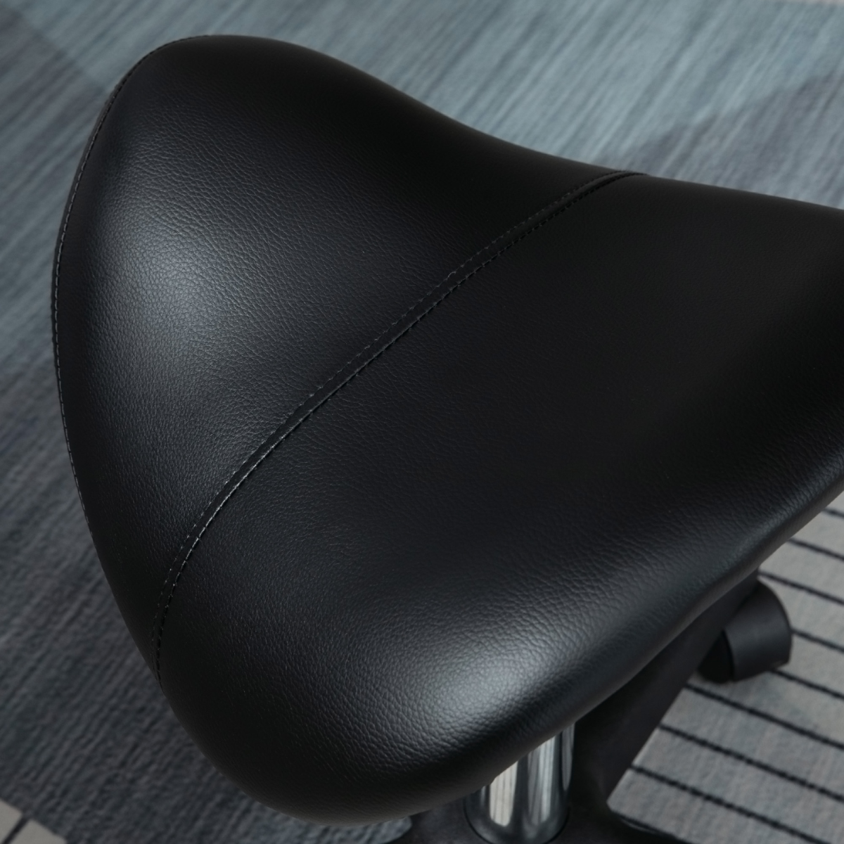 cortex-london-york-pu-leather-saddle-stool-adjustable-rolling-salon-chair