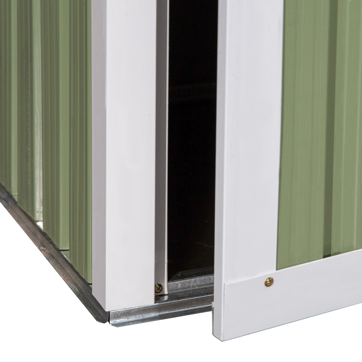 cortex-london-windsor-green-garden-storage-shed-lockable-door-sloped-roof-142x84x189cm