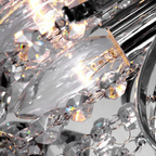 Modern K9 Crystal Ceiling Lighting Chandelier Mordern Style Pendant Light