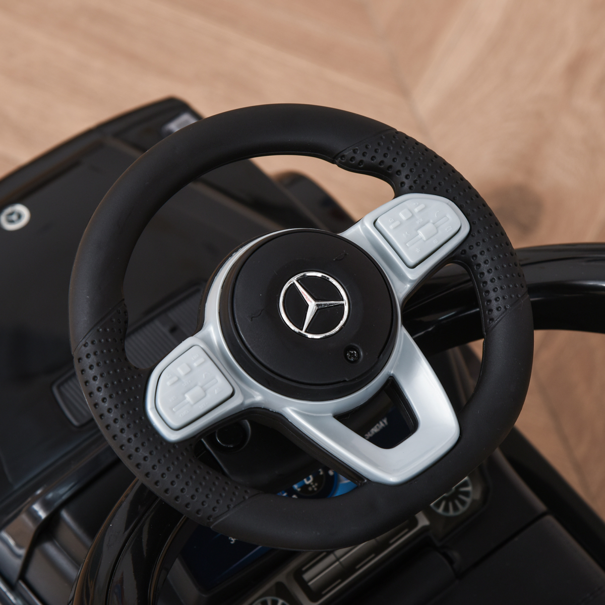 cortex-london-mercdedes-benz-g350-black-ride-on-sliding-car-floor-slider-stroller-kids-vehicle