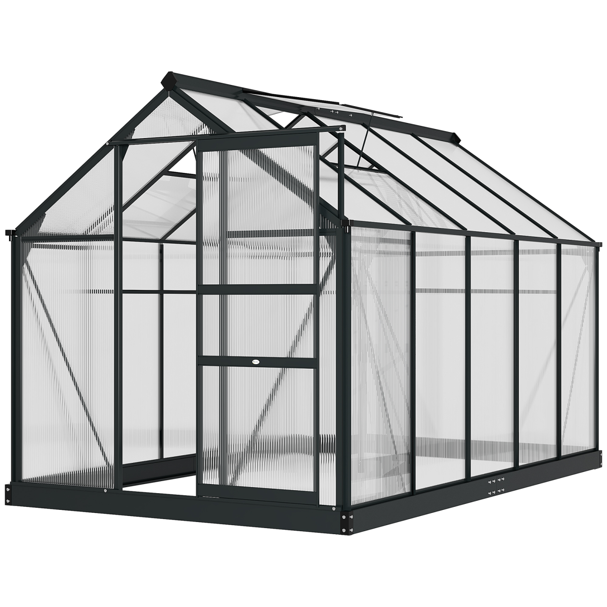 cortex-london-windsor-aluminium-polycarbonate-garden-greenhouse-6-x-10ft