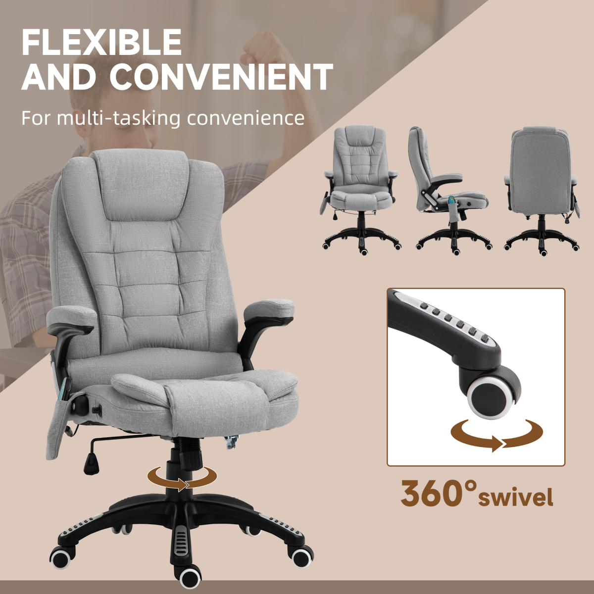 cortex-london-windsor-executive-massage-reclining-office-chair-grey