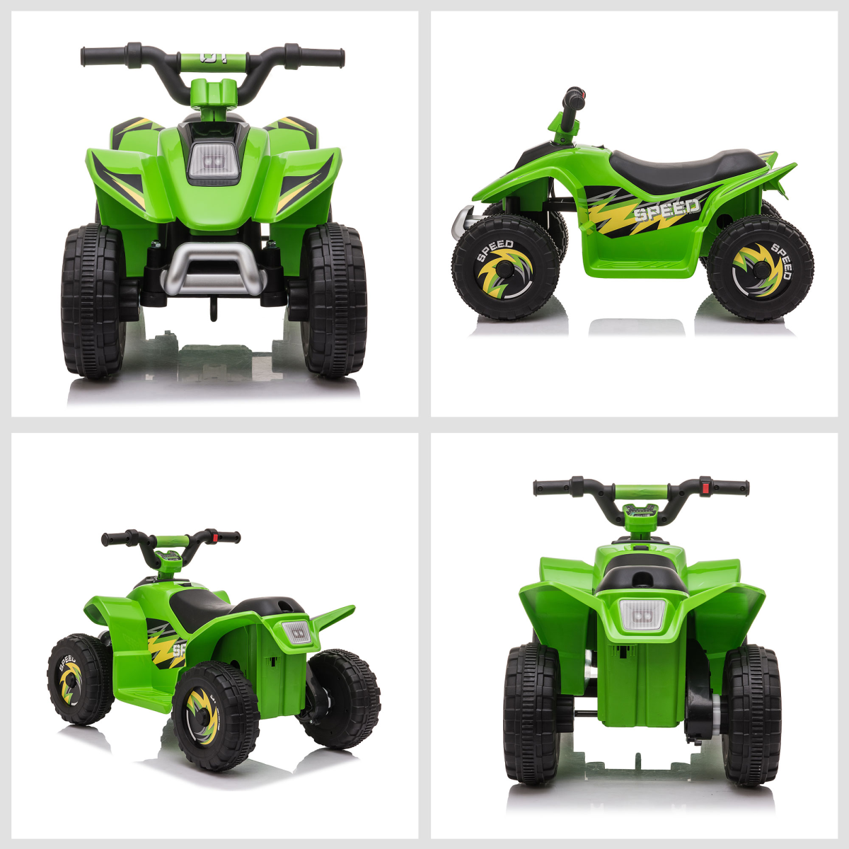 cortex-london-windsor-green-6v-kids-electric-ride-on-car
