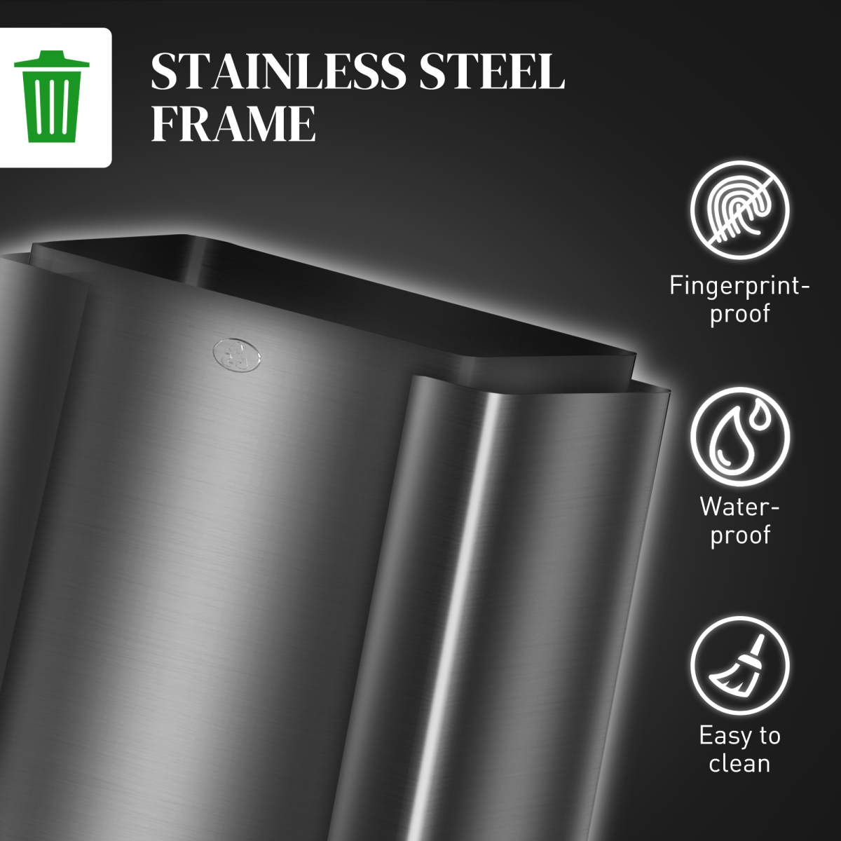 cortex-london-windsor-triple-kitchen-recycling-bin-3-x-15l-black