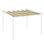 cortex-london-windsor-outsunny-4-x-3m-pergola-replacement-canopy-beige