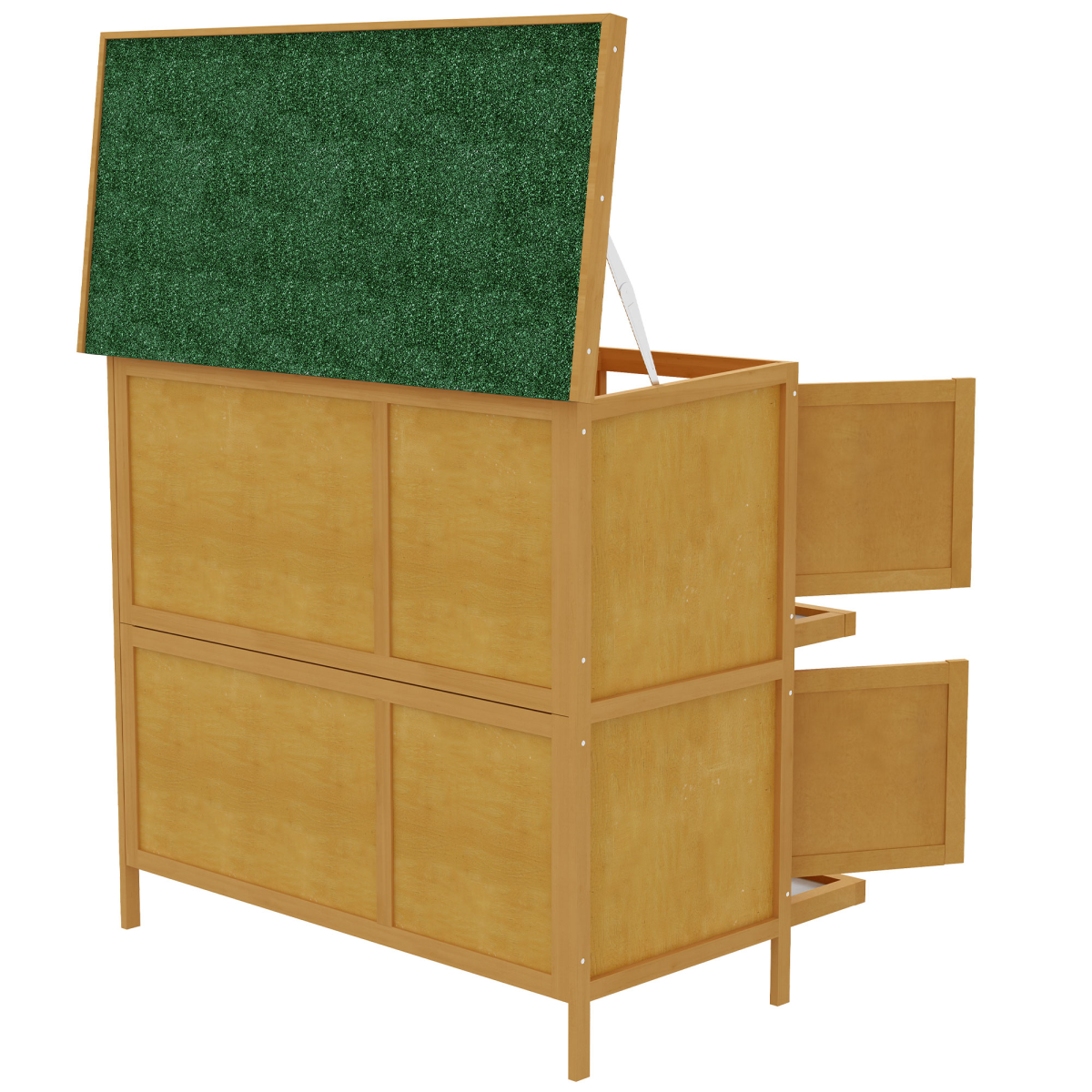 cortex-london-windsor-double-decker-yellow-rabbit-hutch
