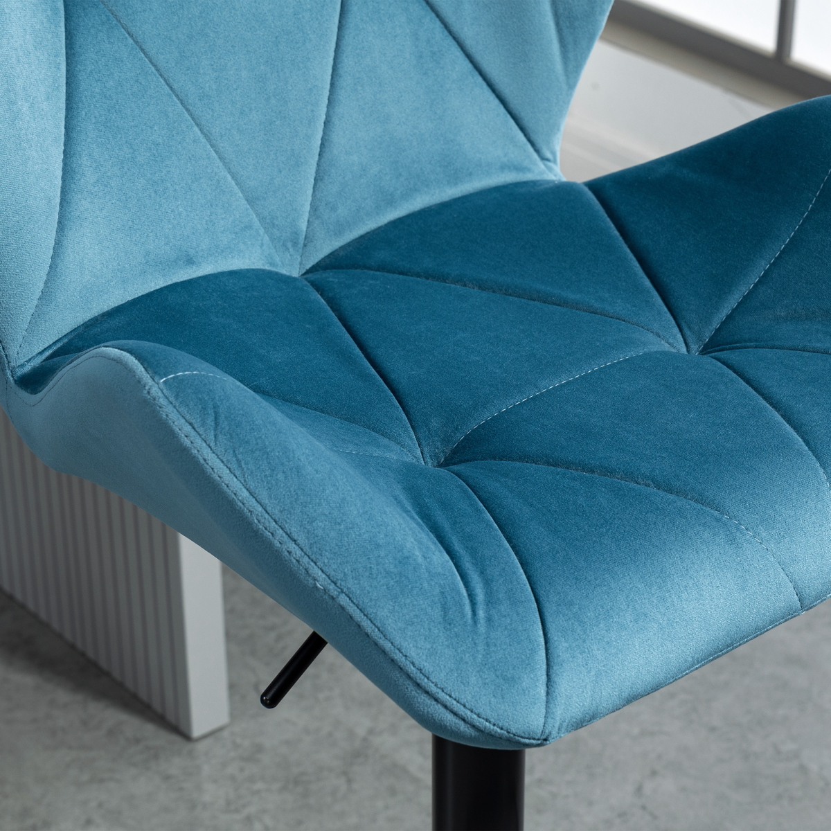 cortex-london-windsor-blue-velvet-touch-bar-stools-set-of-2-metal-base-adjustable-height