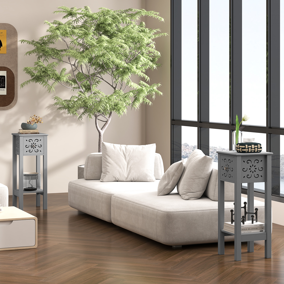 cortex-london-york-floral-grey-mdf-storage-unit-set